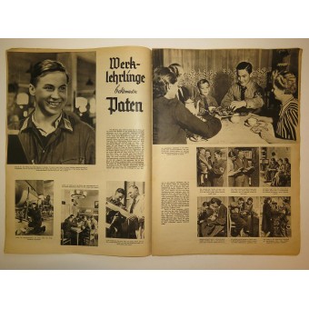 Wiener Illustrierte, Nr. 18, 30. April 1941, 24 paginas. Speciale kwestie voor de verjaardag van Hitler. Espenlaub militaria